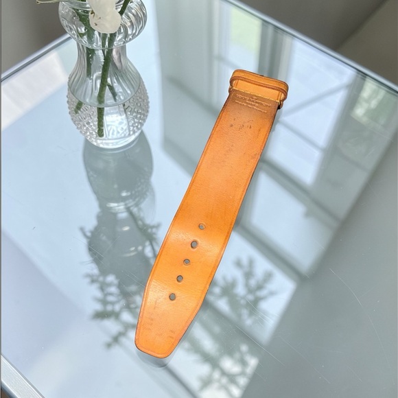 Louis Vuitton Tan Leather Poignet Bracelet Luggage Strap - Picture 5 of 9